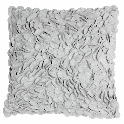 Pillow BED OF ROSES, 45x45cm, light grey|Ego Dekor