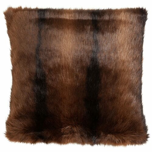 Alaska pillow, 45x45 cm, brown/stripes|Ego Dekor