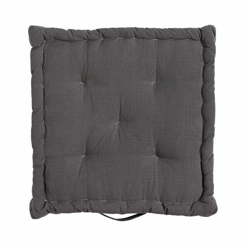 Cushion 43x43x10cm, Tygo, dark grey|Ego Dekor
