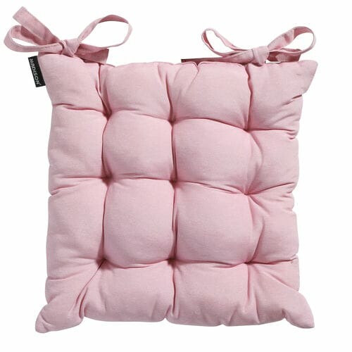 MADISON Sedák prošívaný 46x46, růžová|Panama soft pink