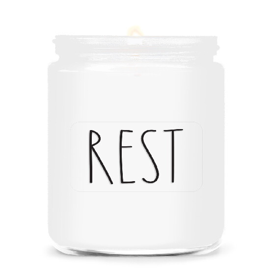 Candle with 1-wick 0.2 KG REST, aromatic in a jar with a metal lid|Goose Creek