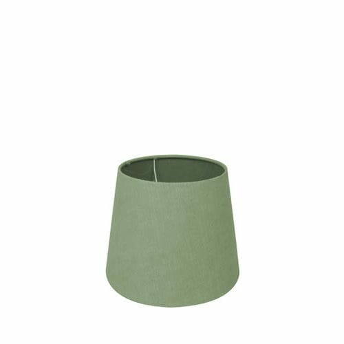Širm na lampu kónický VEVO, pr.20x14cm, zelená|pistácia|Ego Dekor