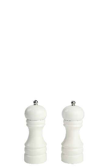 Pepper mill, white|TaG WoodWare