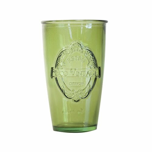 ECO Glass ECOVINTAGE 0.35L, olive green (pack contains 6 pcs)|Ego Dekor