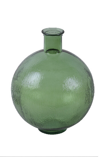 Recycled glass vase "ARTEMIS", 42 cm, green (package includes 1 pc) (SALE)|Vidrios San Miguel|Recycled Glass