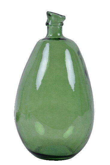Recycled glass vase "SIMPLICITY", 47 cm, green (package includes 1 pc)|Vidrios San Miguel|Recycled Glass