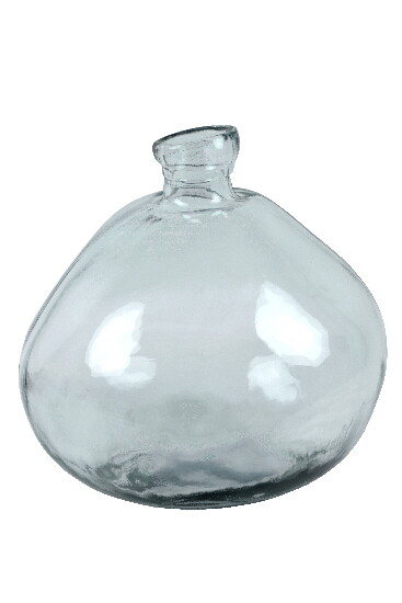 Recycled glass vase "SIMPLICITY", 33 cm, transparent (package includes 1 piece)|Vidrios San Miguel|Recycled Glass