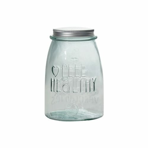 ECO Jar with lid ECOGREEN 1.7L, clear (package contains 1 pc)|Ego Dekor