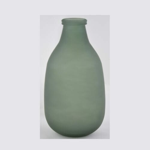 Váza MONTANA, 40cm|3,35L, zelená matná|Vidrios San Miguel|Recycled Glass