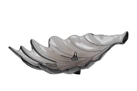 Recycled glass bowl "PARRA", 14x49 cm brown (package includes 1 pc)|Vidrios San Miguel|Recycled Glass
