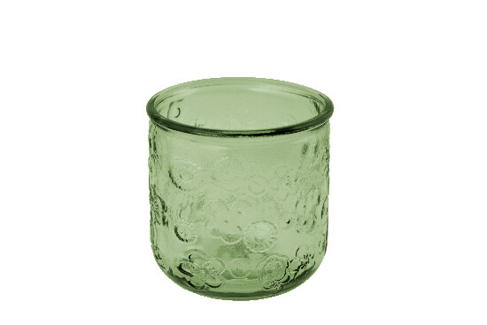 Sklenice z recyklovaného skla "FLORA", 0,3L světle zelená (DOPRODEJ) (balení obsahuje 1ks)|Vidrios San Miguel|Recycled Glass
