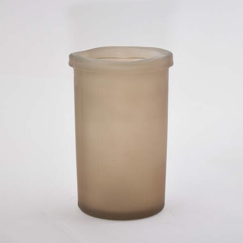 Vase SIMPLICITY, straight, 28cm, brown matte|Vidrios San Miguel|Recycled Glass