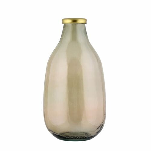 Váza MONTANA, 40cm|3,35L, sv. hnědá (balení obsahuje 1ks)|Vidrios San Miguel|Recycled Glass