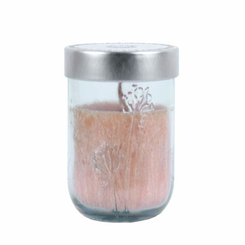 Svíčka ve sklenici s pampeliškou Skořice (balení obsahuje 1ks)|Vidrios San Miguel|Recycled Glass