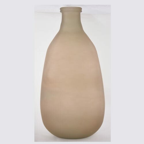 MONTANA vase, 75cm, brown matte|Vidrios San Miguel|Recycled Glass
