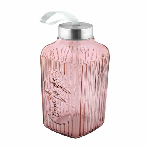 Butelka do picia z nakrętką „TO GO”, 0,64L różowa (opakowanie zawiera 1 szt.)|Vidrios San Miguel|Szkło z recyklingu