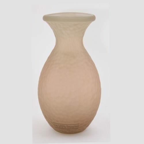 Váza PARADISE, 18,5cm, hnědá matná|Vidrios San Miguel|Recycled Glass