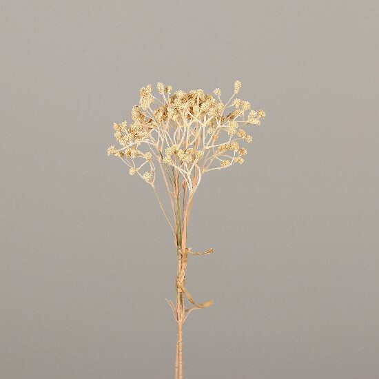 Kwiat sztuczna trawa łąkowa, 46cm, tworzywo sztuczne, piasek|piasek, (2 szt. w pakiecie - cena za 1 szt. w pakiecie)|DPI|Ego Dekor