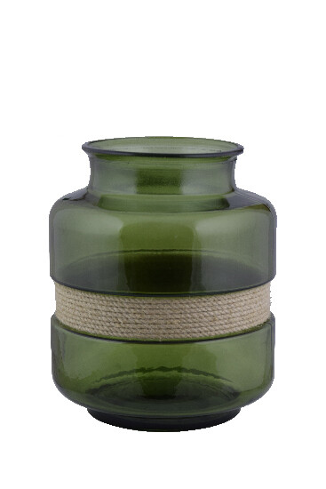 ECO Recycled glass vase 