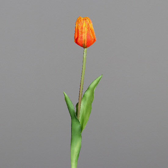 Kvetina Tulipán, oranžová, 48cm | Ego Dekor
