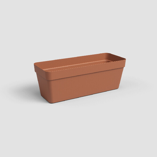 Pudełko CAPRI z akcesoriami. na wodę, 50 cm, plastik, brązowy|TERRACOTTA|Artevasi