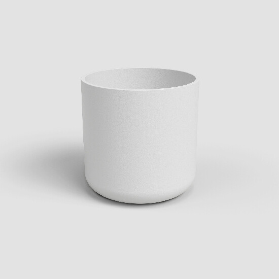 Květináč JUNO, 19cm, keramika, bílá|WHITE|Artevasi