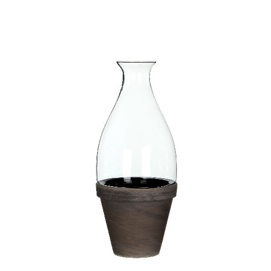 A glass in a vase, gift packaging, M|Ego Dekor