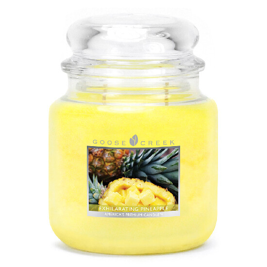 Sviečka 0,45 KG Vzrušujúce ananás, aromatická v skle (Exhilarating Pineapple)|Goose Creek
