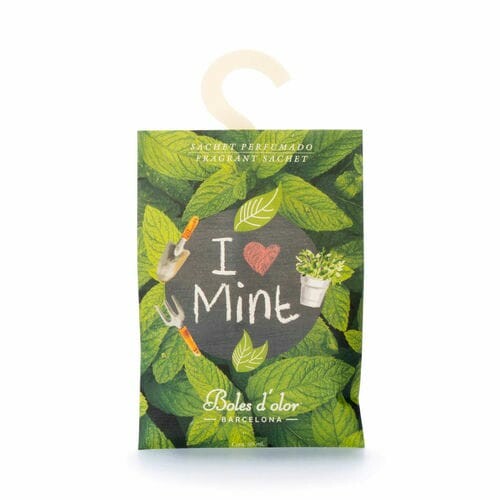 BOLES D´OLOR Vonný sáček VELKÝ, papírový, 12 x 17 x 0,3 cm, I Love Mint