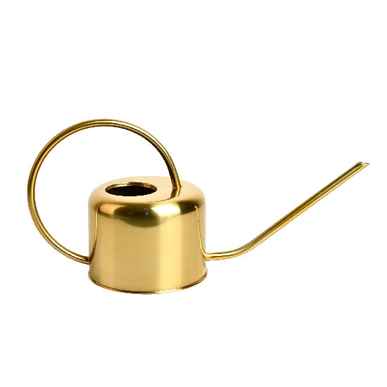 Zinc teapot, gold|Esschert Design