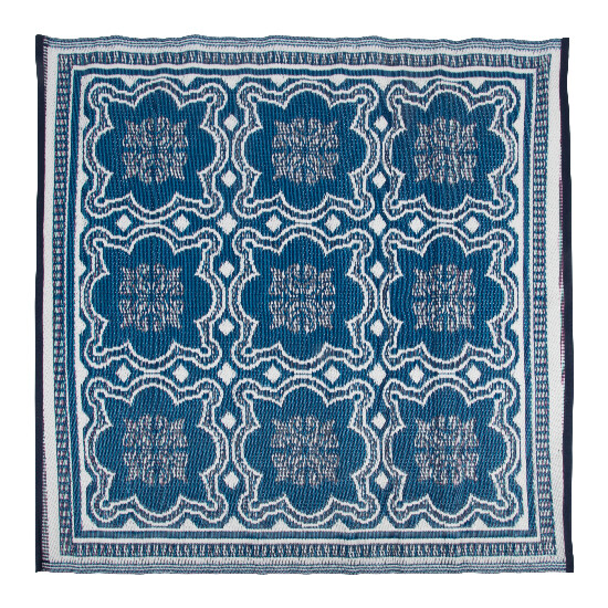 Garden rug, 152x241, blue (SALE)|Esschert Design