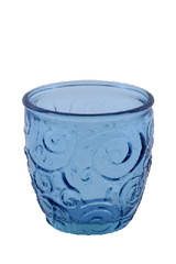 EGO DEKOR ECO Sklenice z recyklovaného skla na víno Triana, modrá