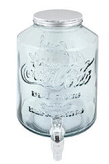 VIDRIOS SAN MIGUEL !RECYCLED GLASS! Barel nápojový z recyklovaného skla 