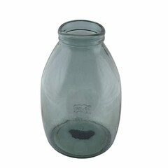 VIDRIOS SAN MIGUEL !RECYCLED GLASS! Váza MONTANA, 20cm|4,5L, zeleno šedá (balení obsahuje 1ks)