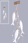 Fish for hanging, white, 4 x 55 x 3 cm|Ego Dekor