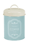 ED Coffee can VINTAGE, enamel, size: 2 L, color: sky blue|Ego Dekor
