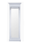 Mirror with shelf, BRETAGNE, white, 70x210x19|Ego Dekor