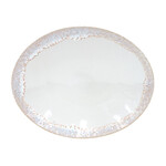 Oval tray, 41x33cm, TAORMINA, white|Casafina