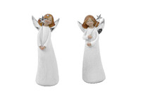 Angel with a star, 4 x 5.5 x 13 cm, package contains 2 pieces!|Ego Dekor