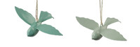 Zasłona „Ptak” w kolorze turkusowym, opakowanie zawiera 2 sztuki! (WYPRZEDAŻ)|Ego Decor