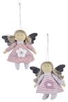 Fabric angel for hanging ELLINKA and NIKOLKA, package contains 2 pieces!|Ego Dekor