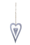 Heart pendant with beads, V|Ego Dekor