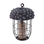 ED XL Karmnik dla ptaków ACORN „BEST FOR BIRDS” żołądź, 20x20x29 cm, czarna patyna|Esschert Design