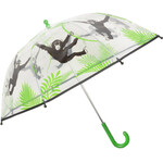 Deštník s opicí, průhledný (DOPRODEJ)|Esschert Design