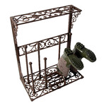Cast-iron boot stand 