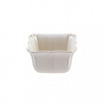 Square bowl, 10x10cm|0.2L, VINTAGE PORT, white (SALE)|Casafina