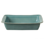 Baking dish, 34x26cm, FONTANA, blue (turquoise) (SALE)|Casafina