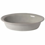 Oval baking dish 33x26cm, FONTANA, gray (SALE)|Casafina