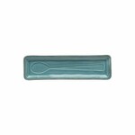 Spoon holder|bowl 27x8cm, FONTANA, blue (turquoise) (SALE)|Casafina