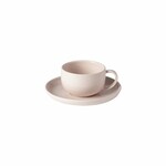 CASAFINA Šálek na čaj s podšálkem 0,2L, PACIFICA, růžová (Marshmallow)